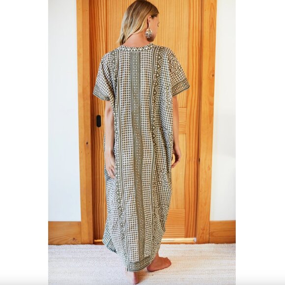 EMERSON FRY Caftan Moss Organic Cotton - Picture 3 of 11